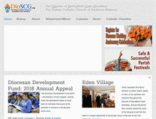 Tablet Screenshot of developmentproperties.dioscg.org